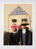 Awk Wee Love it Here - White Frame