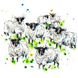 Print Open Edition Animals - Baa-30 x 30-Unframed