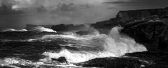 Co Antrim - Ballintoy Storm In Black and White - Ltd Edition