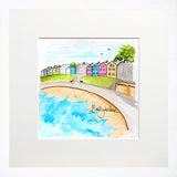 Ballyholme Small Flat White Frame