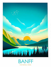 National Park - Banff Unframed