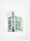 Belfast - Bank Of Ireland White Frame