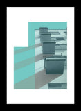 Bauhaus In Green Framed