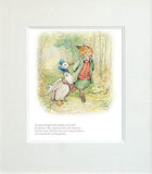 Jemima With Mr Fox Unframed