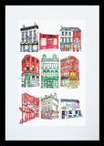 Belfast Bars Framed