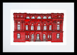Belfast Library Framed