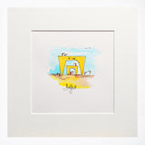 Belfast Small Flat White Frame