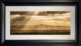 Belfast - Sunset - Ltd Edition Chunky Black Frame