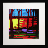 Beside The River Black Frame 12.5 x 12.5