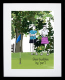 Print - Golf - Best Buddies By Par