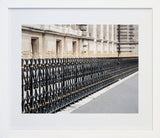 Paris In Black - Railing Frame White 