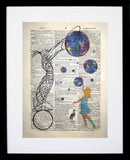 Blowing Bubbles With Nuala With The Hula Black Frame