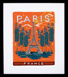 Bon Voyage Paris Frame Black