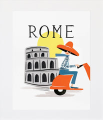 Bon Voyage Rome Unframed