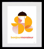 Bonjour Monsieur Black Frame