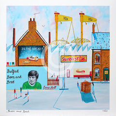 Print - Born And Bred-40 x 40-Unframed
