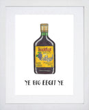 Drinks - Buckfast-21 x 29.5 -White Box Frame