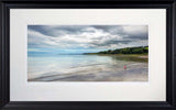 Co Down - Calm Day Crawfordsburn Frame Black Moulded 71X45