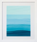 Calm Seas White Frame