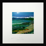 Print - Capturing A Memory, Antrim Coast Black Frame