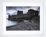 Co Antrim - Carrickfergus Castle Frame White 