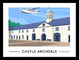 Co Fermanagh - Castle Archdale-40 x 30-Black Frame (No Mount)
