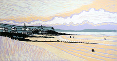 Linocut Print - Co Derry Castlerock 2018