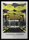 Belfast - Cathedral Quarter-50 x 70-Black Box Frame