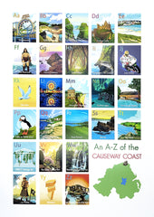 Causeway Coast A-Z - Unframed