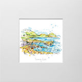 Print Open Edition Landscape - Causeway Rocks