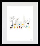 Central Park Frame Black