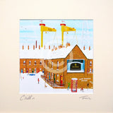 Print - Chillin-15 x 15-Unframed