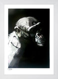 Ape Series - Chimp White Frame