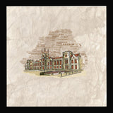 Queens University, Belfast Black Frame