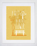 A Weed White Frame