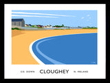 Co Down - Cloughey Frame Black 40x30 No Mount