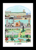 Places - County Derry - Black Frame