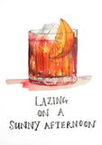 Cocktail - Sunny Afternoon Unframed