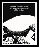 Colette - Raises Her Eyelids Black Box Frame