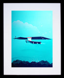 Copeland Islands Black Frame (With Mount)