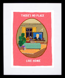 Lockdown - There's No Place Like Home Black Frame