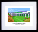 Co Armagh - Craigmore Viaduct Frame Black 40x30 With Mount