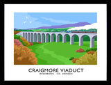 Co Armagh - Craigmore Viaduct  Frame Black 40x30 No Mount