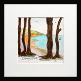 Crawfordsburn Small Flat Black Frame