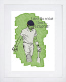 Cricketer White Frame