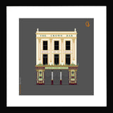 Crown Bar Belfast Black frame 15 x 15