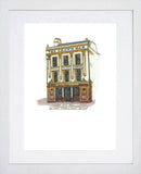 Pubs - The Crown Bar White Frame