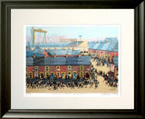 Print - Saturday Football East Belfast Black frame