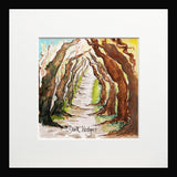 Dark Hedg Small Flat Black Frame