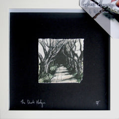 Memories - Dark Hedges Framed 16x16